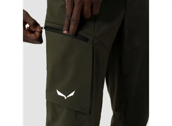 Salewa Puez Durastretch Cargo męskie spodnie Black Out