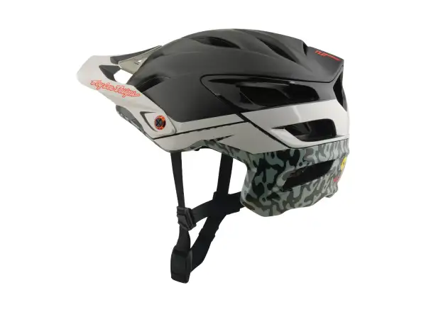 Troy Lee Designs A3 MIPS kask Halo Charcoal/Pumice