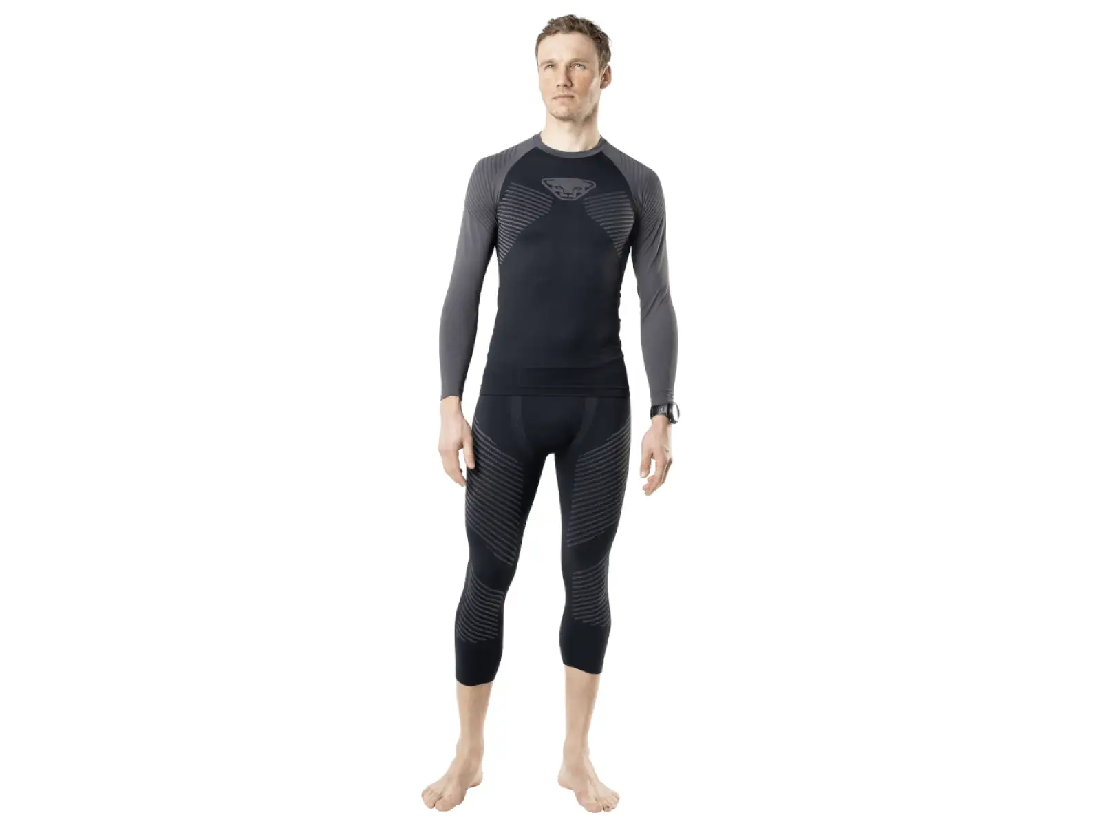 Dynafit Speed Dryarn męskie 3/4 legginsy Black Out