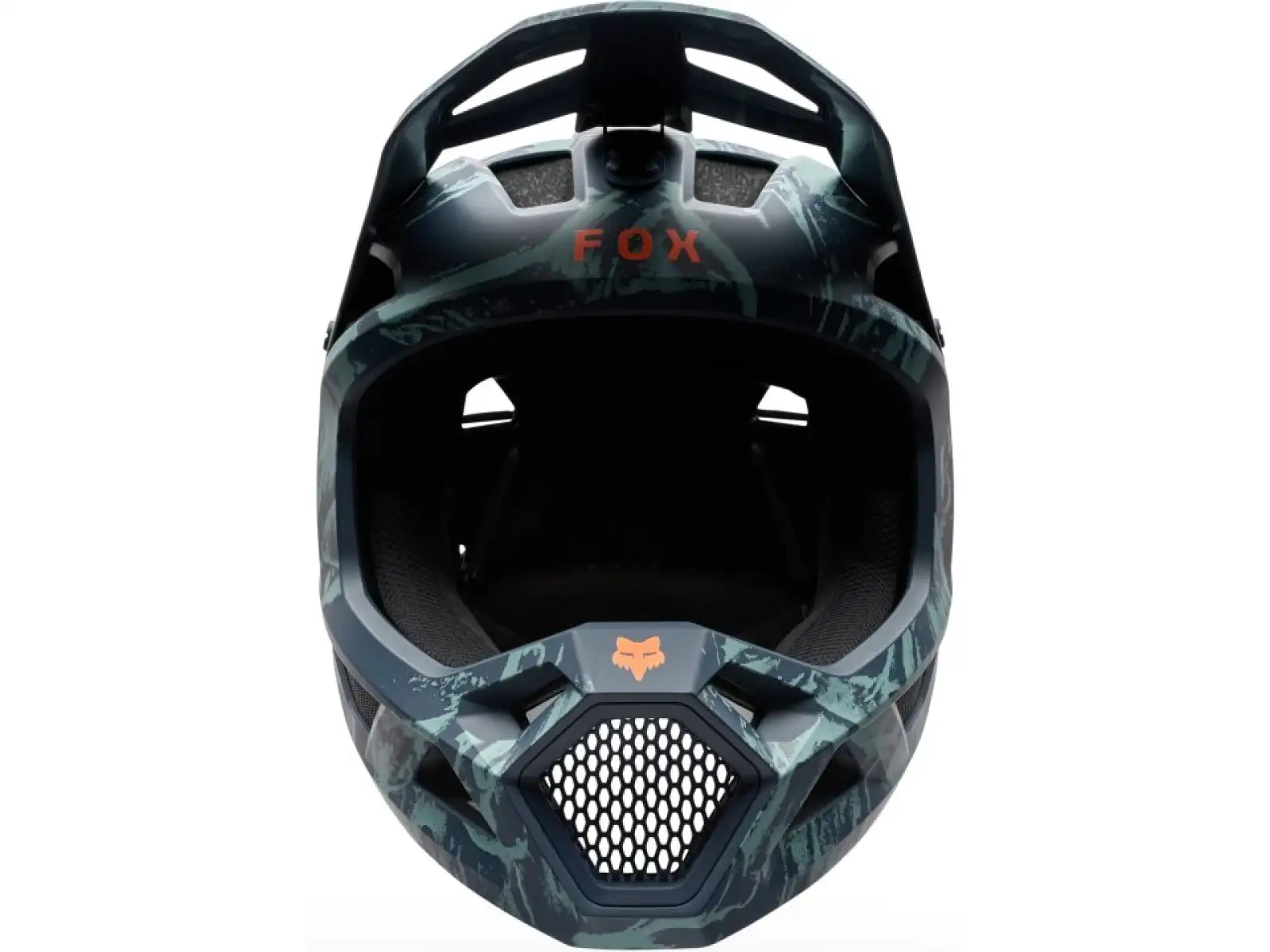 Fox Rampage Image Print kask dziecięcy Arctic Blue