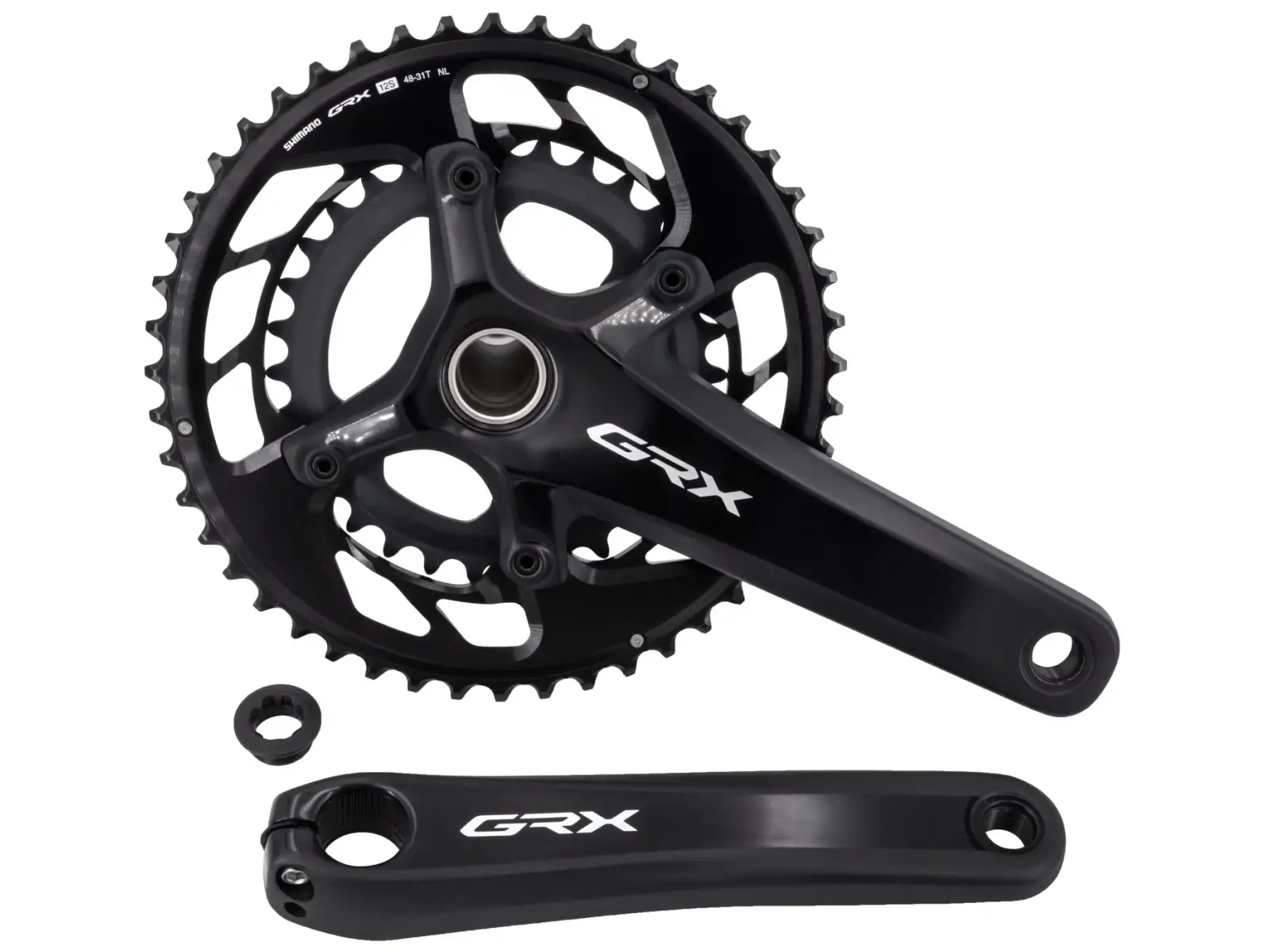 Shimano GRX FC-RX820-2 korby 2x12b. 48/31 zęby