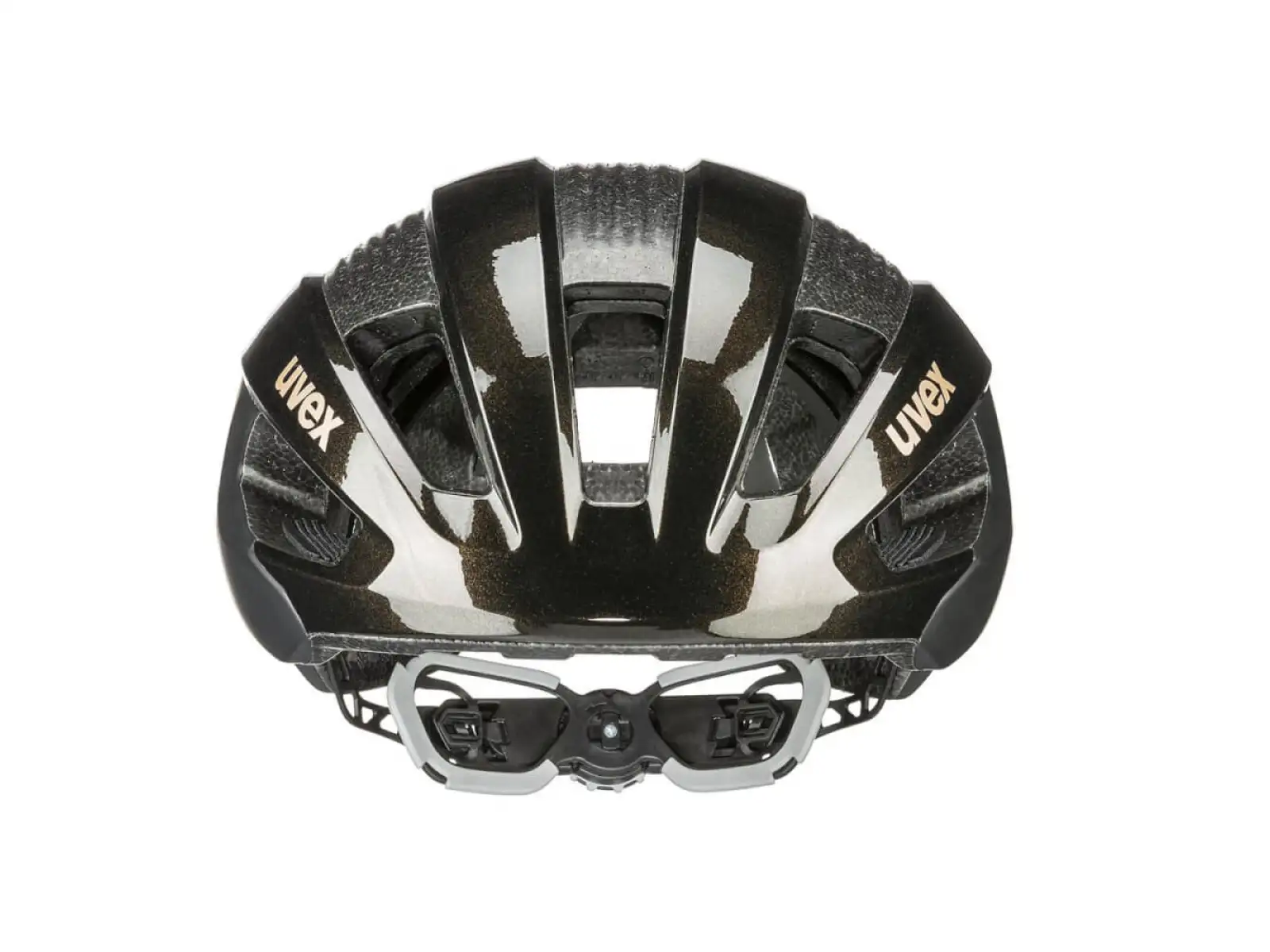 Uvex Rise CC kask rowerowy Black Gold Flakes We