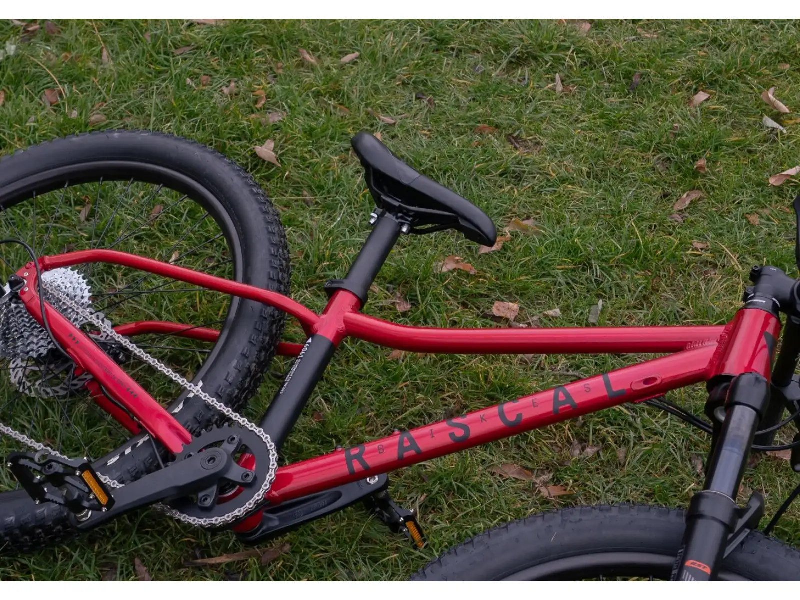 Rascal Wild 24 rower dla dzieci Ruby Red