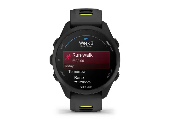 Garmin Forerunner 170 Black z paskiem Black/Amp Yellow