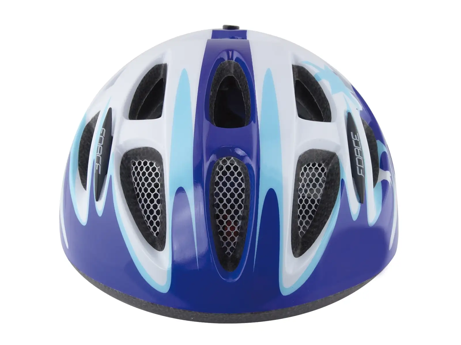 Force Lark dziecięcy kask niebieska/biała