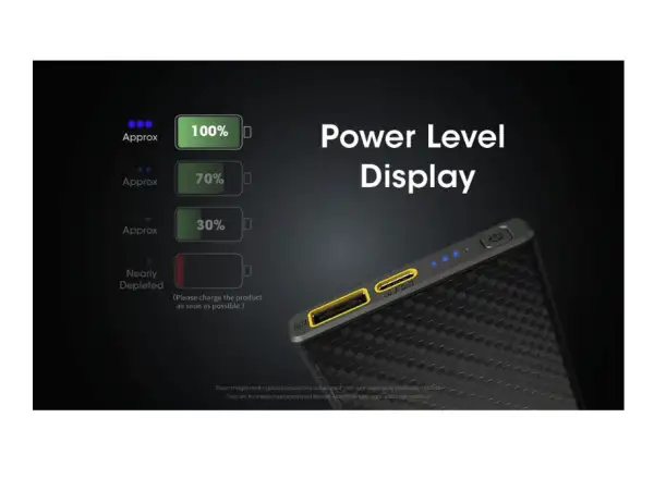 Nitecore wydajny Powerbank CARBO 10000, USB-C, 10000 mAh