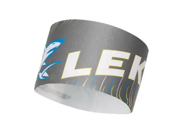 Leki Race Shark opaska na głowę anthracite-cyan, rozm. Uni