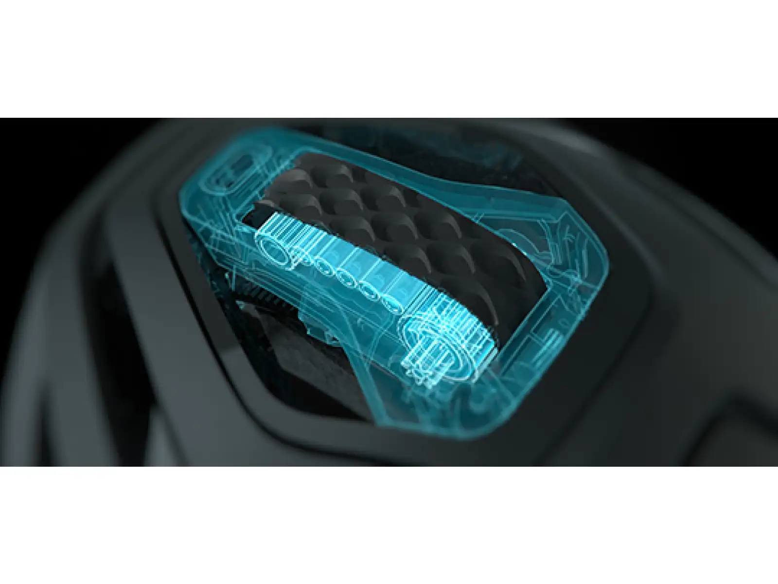 Lazer Vento KinetiCore kask czarna/srebrna