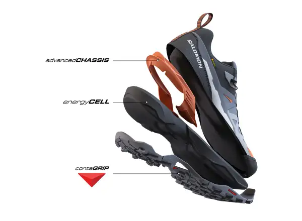 Salomon X Ultra 360 GTX męskie buty turystyczne Carbon/India Ink/Deep Dive