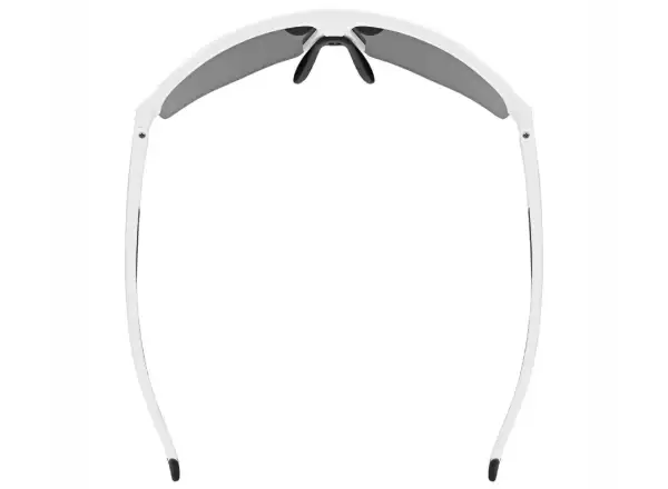 Uvex Axos Set okulary White Matt/Mirror Silver