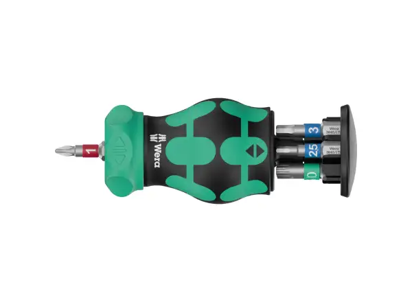 Wera Bicycle Set 5 Kraftform Stubby grzechotkowy wkrętak do bitów 8 części