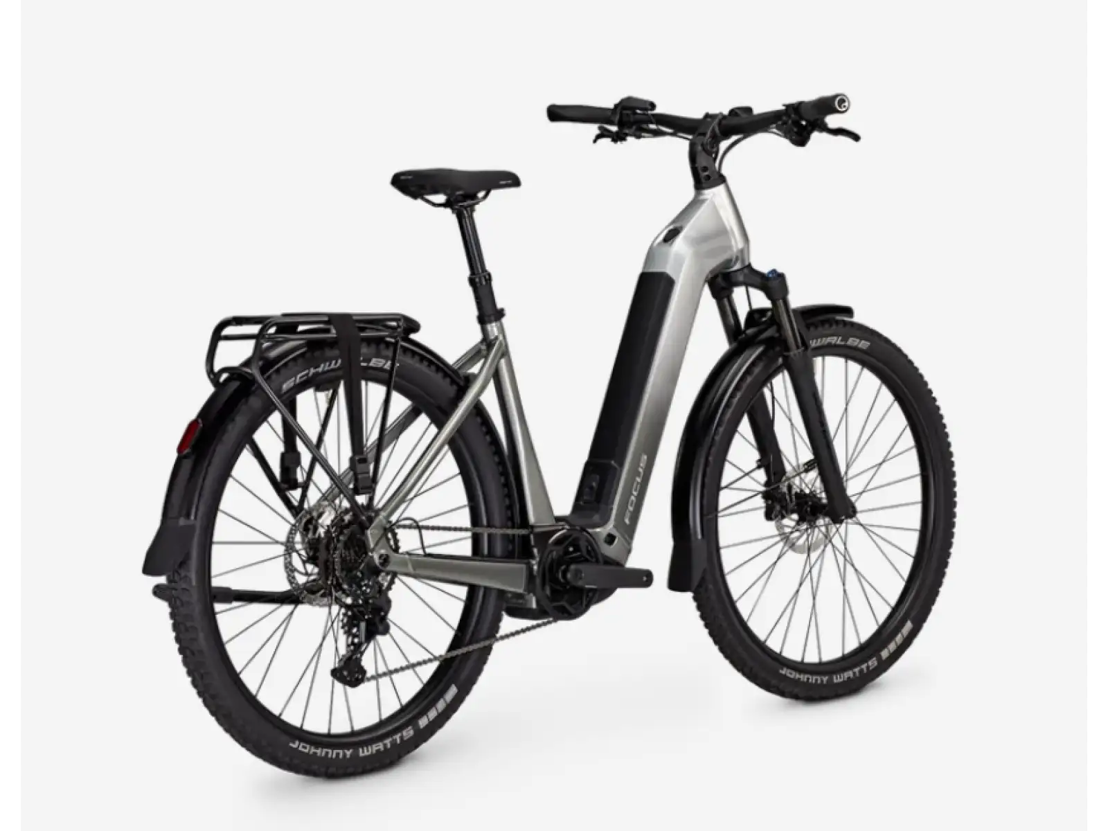Focus AVENTURA2 6.7 Wave 29" 600Wh elektryczny rower niskowymiarowy Nepalsilver / Steelgrey