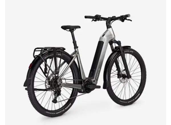 Focus AVENTURA2 6.7 Wave 29" 600Wh elektryczny rower niskowymiarowy Nepalsilver / Steelgrey