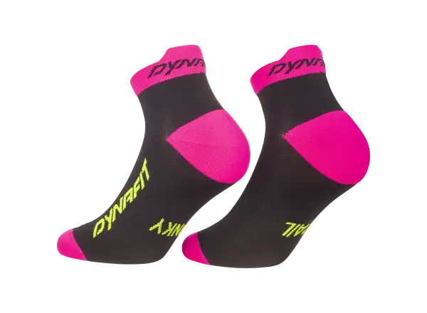 Dynafit Trail Short skarpety do biegania Black Out/Pink Glo
