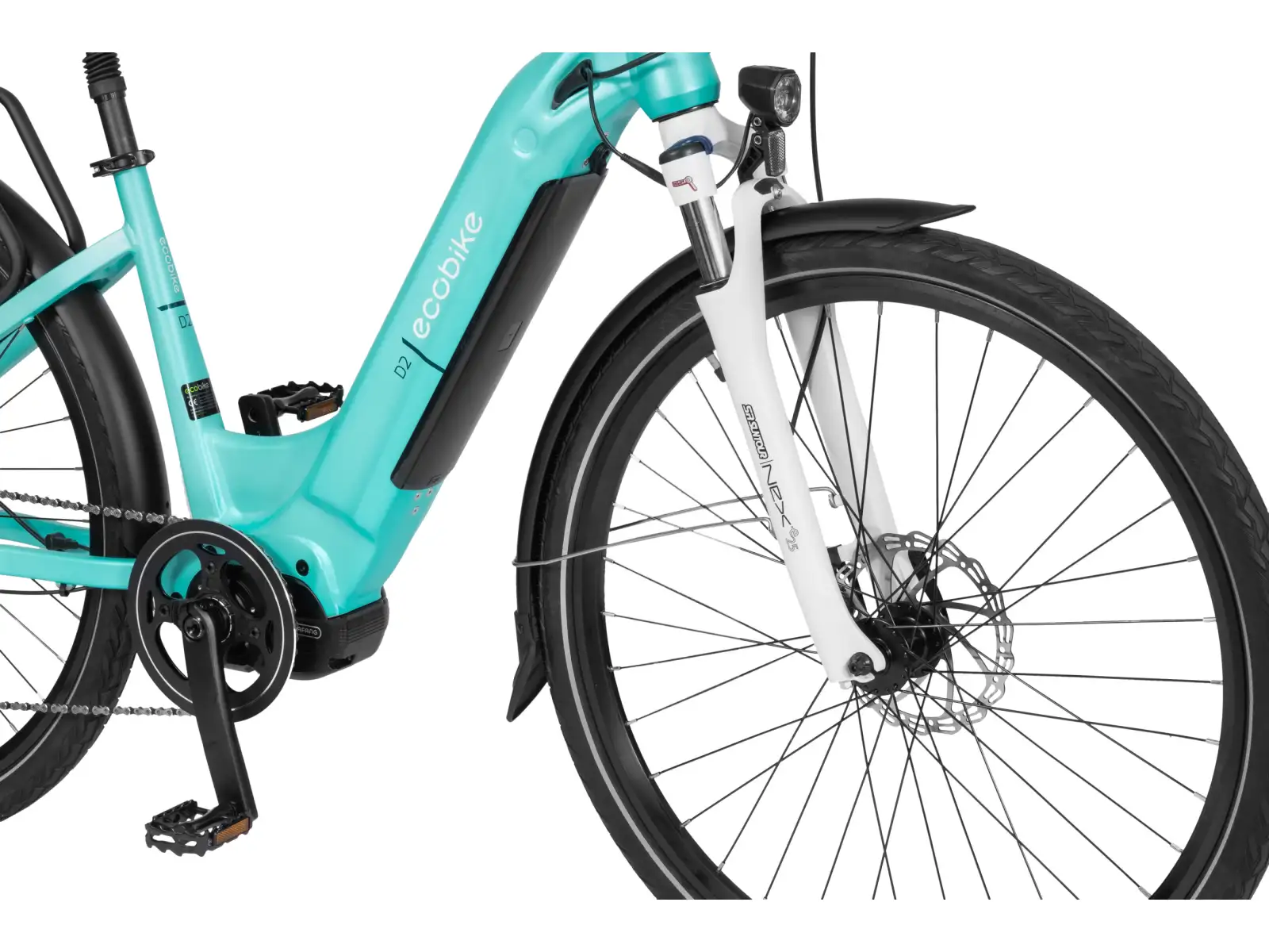 Ecobike D2 City Menthol miejski rower elektryczny