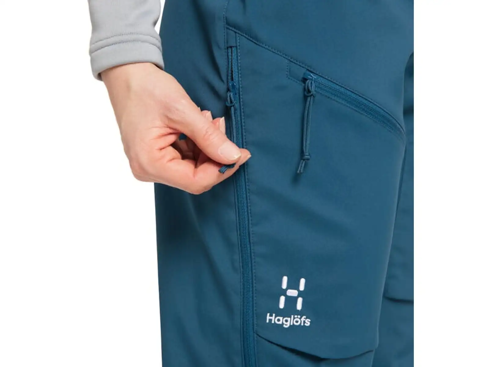 Haglöfs Tour Infinium damskie spodnie modra