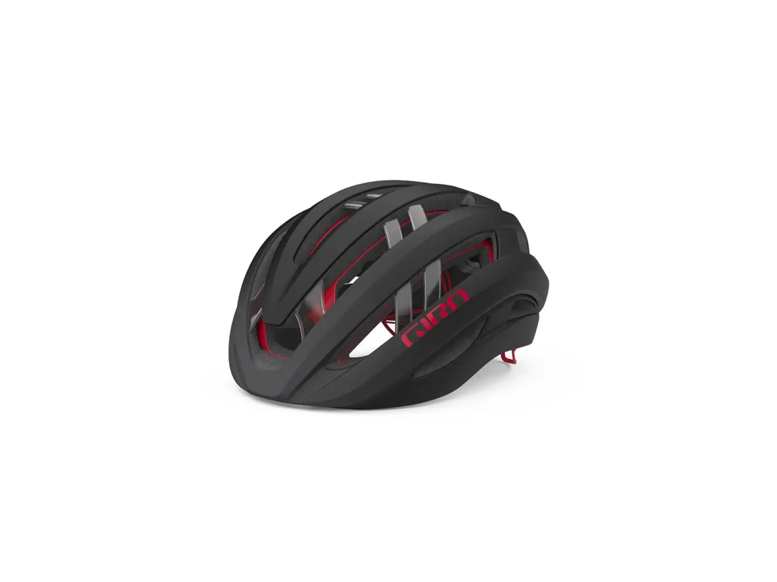 Giro Aries Spherical kask Mat Carbon/Red