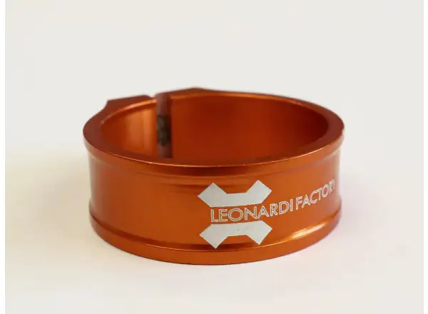 Leonardi Factory Collarino Reggisella obejma podsiodłowa 34,9 mm oranżowa