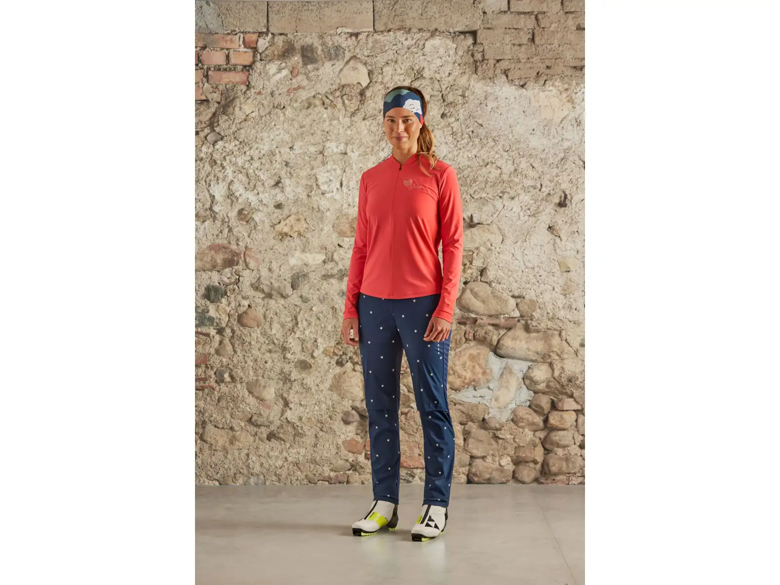 Maloja RobinieM. damskie spodnie Printed moonless multi