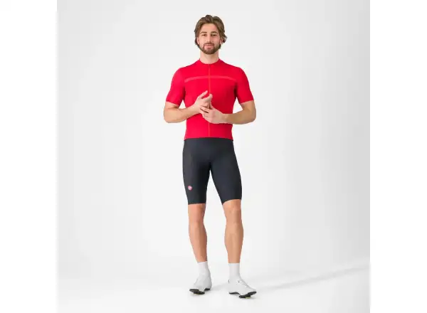 Castelli Competizione 2 męskie szorty z wkładką i szelkami Black
