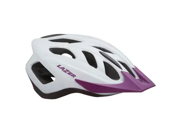 Lazer J1 dziecięcy kask matowy biały/różowy roz Uni (52-56 cm)