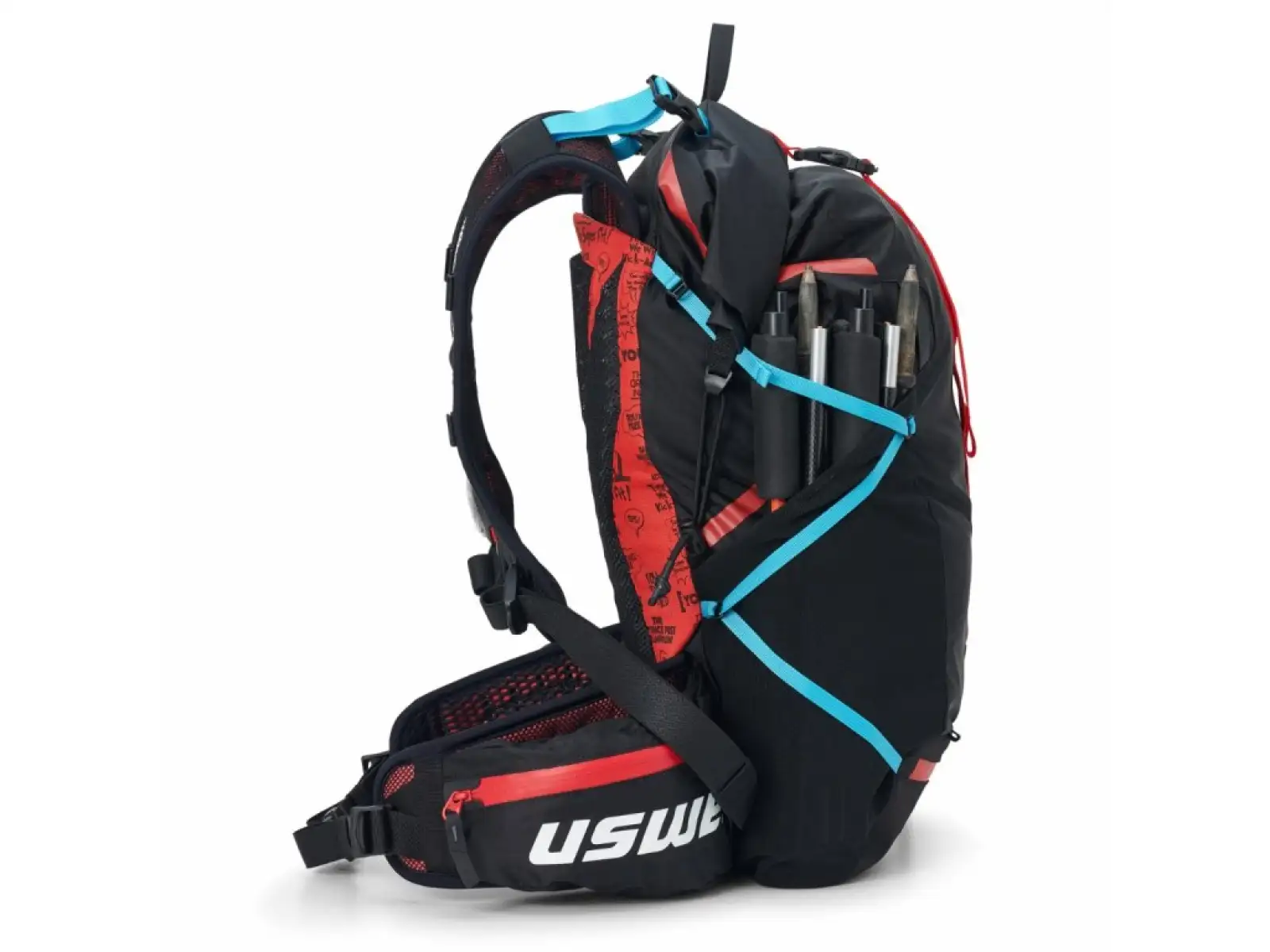 USWE Hajker 18 multisportowy plecak Carbon black 2x500ml rozm. S