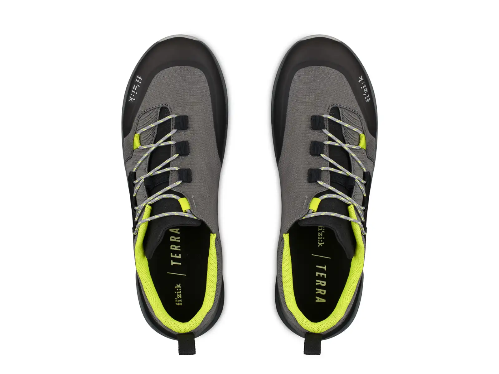 Fizik Terra Ergolace X2 MTB męskie buty Grey/Yellow Fluo