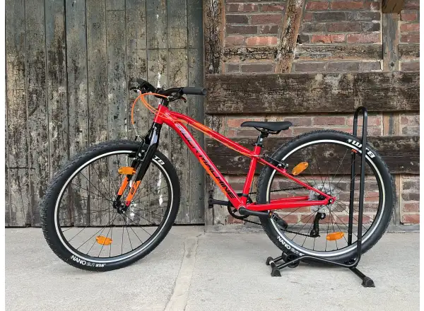 Rock Machine Thunder 27 VB dziecięcy rower górski Gloss Red/Black/Orange