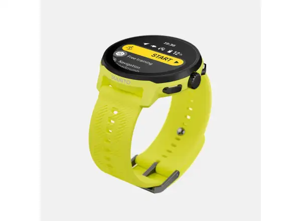 Suunto Run inteligentny zegarek silikonowy pasek Lime