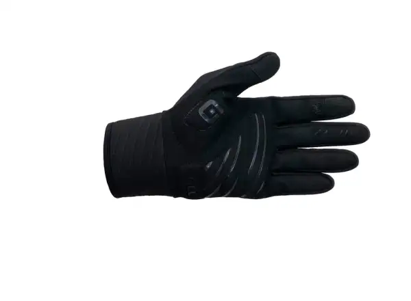 Alé Windprotection długie rękawice rowerowe czarna