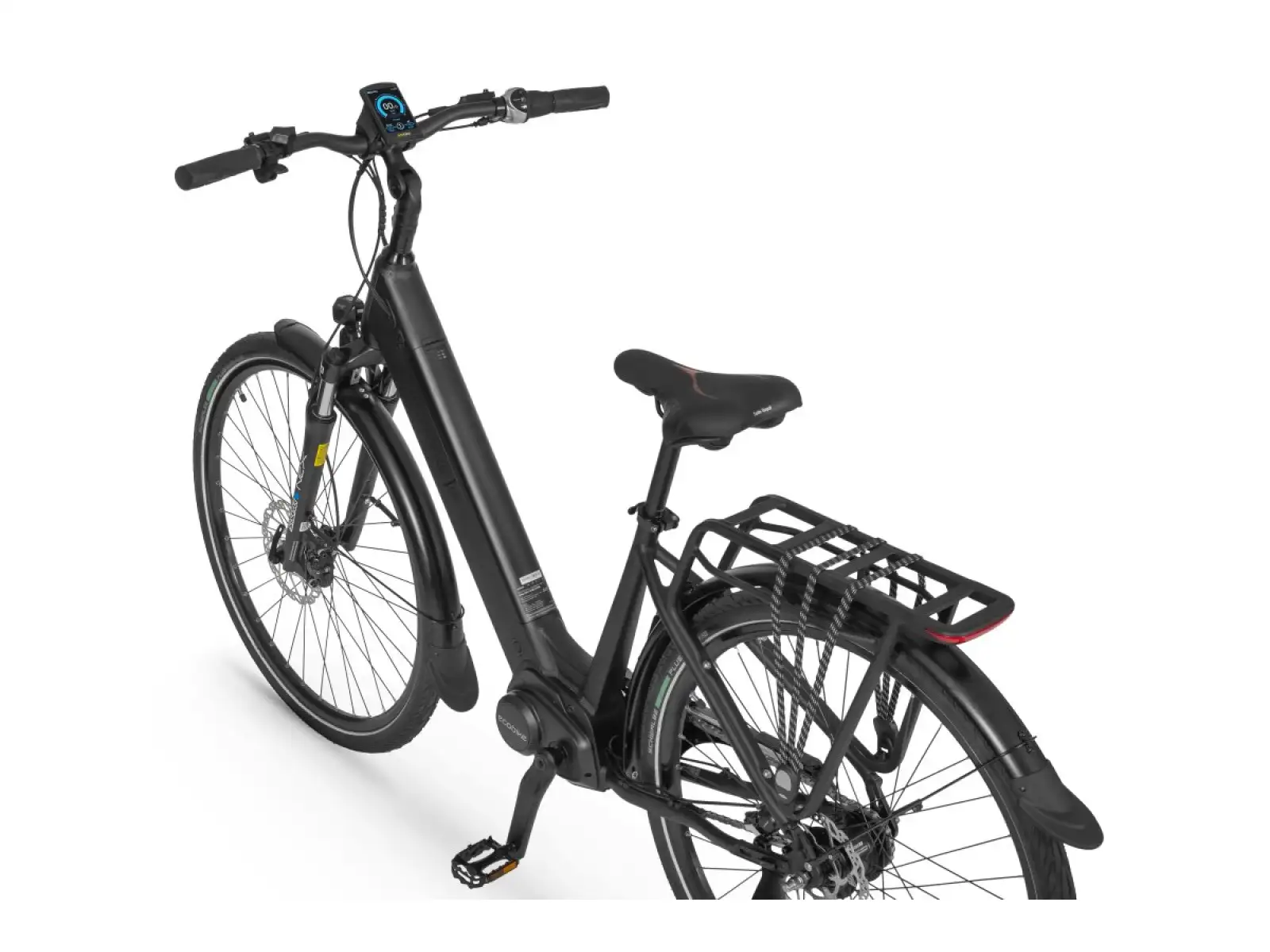 Ecobike LX miejski rower elektryczny 672 Wh Black