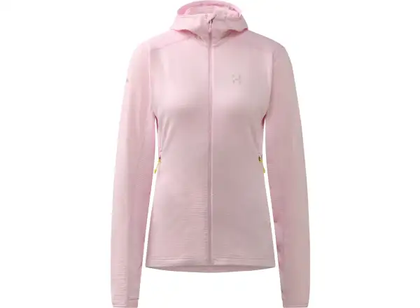 Haglöfs L.I.M Mid Multi Hood damska bluza z kapturem Fresh Pink