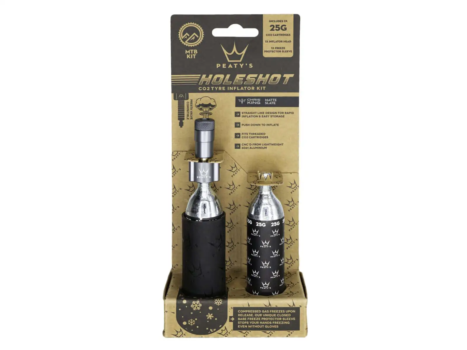 Peatys Holeshot CO2 zestaw 25 g Slate