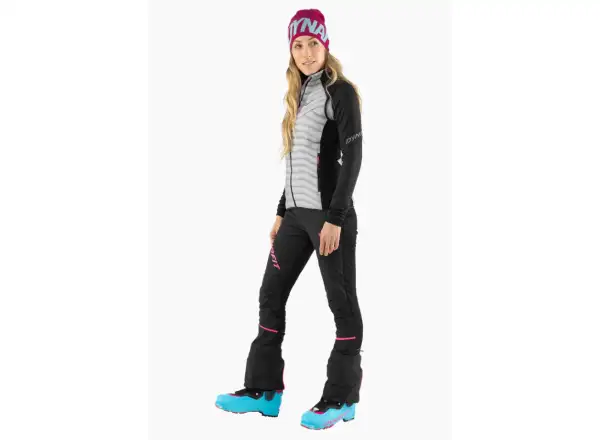 Dynafit Speed Dynastretch damskie spodnie Black Out/Pink Glo