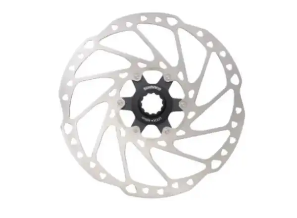 Shimano Deore SM-RT64 CL tarcza hamulcowa 203mm, wewnętrzna nakrętka - z kola