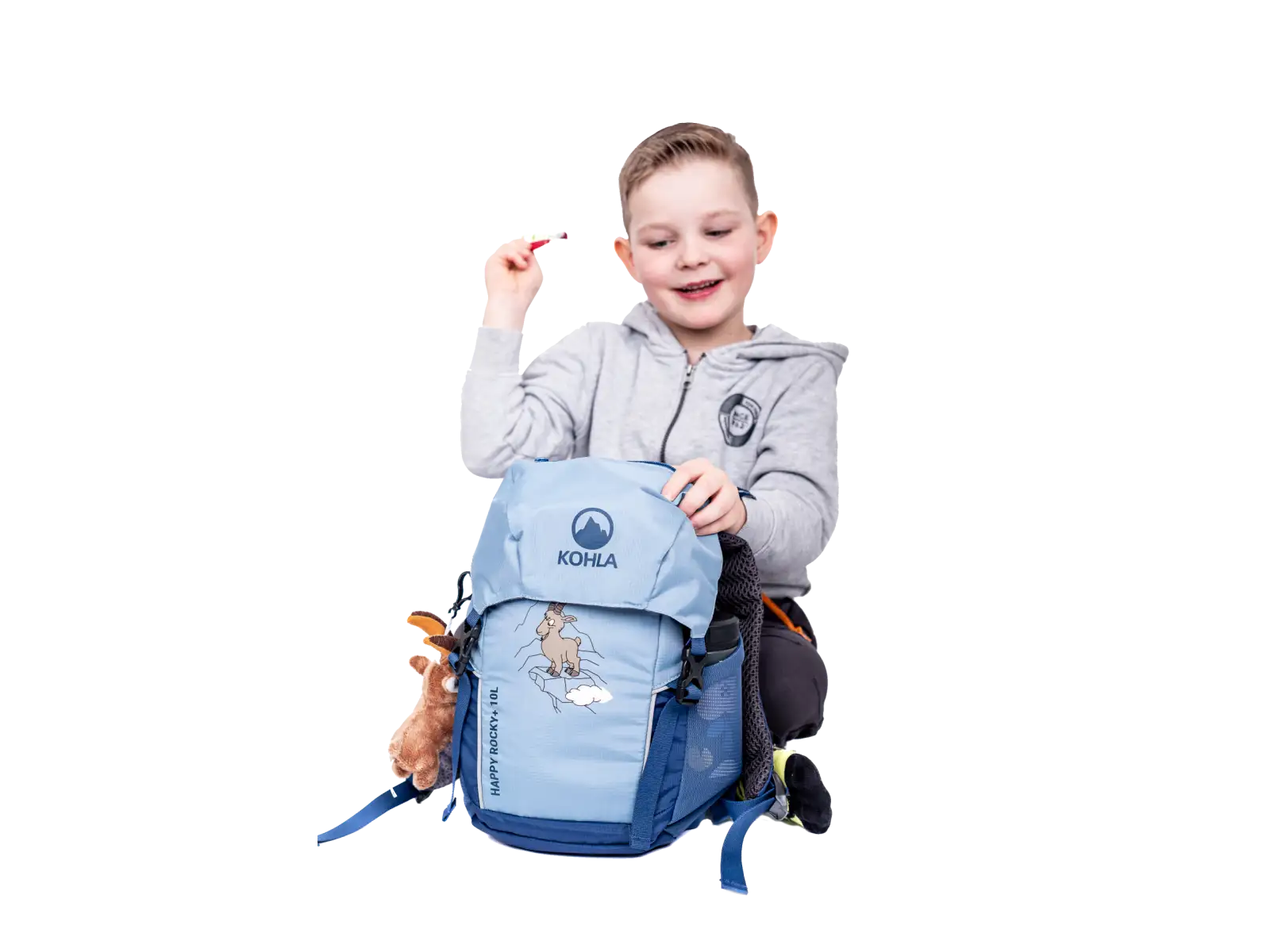 Kohla Happy Rocky 10 dziecięcy plecak turystyczny Dusk Blue