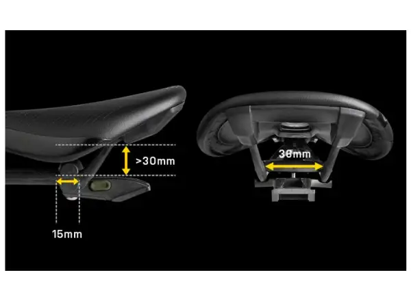 Topeak Duo Fixer uchwyt pod siodełko czarna