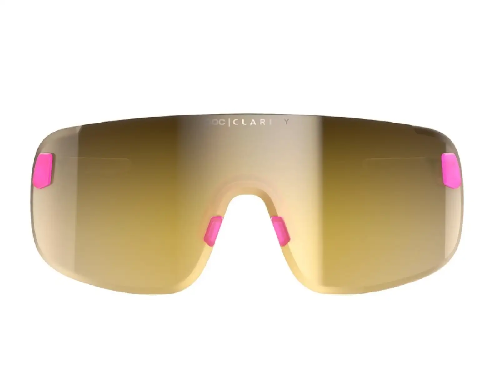 POC Elicit okulary Fluorescent Pink/Uranium Black Translucent