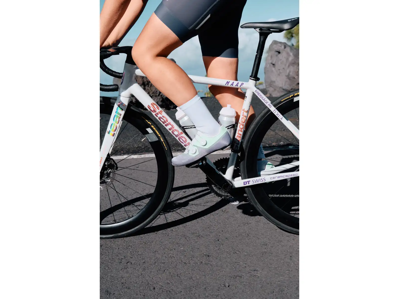Fizik Tempo Lyra buty szosowe Lavander/Mint Green