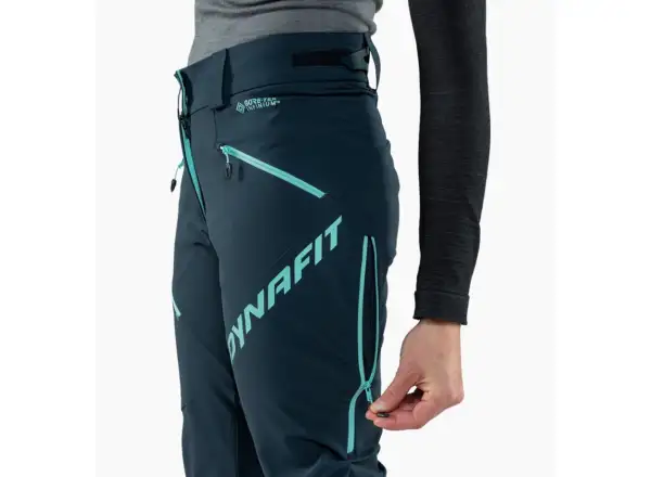Dynafit Radical Infinium Hybrid damskie spodnie Blueberry/Marine Blue