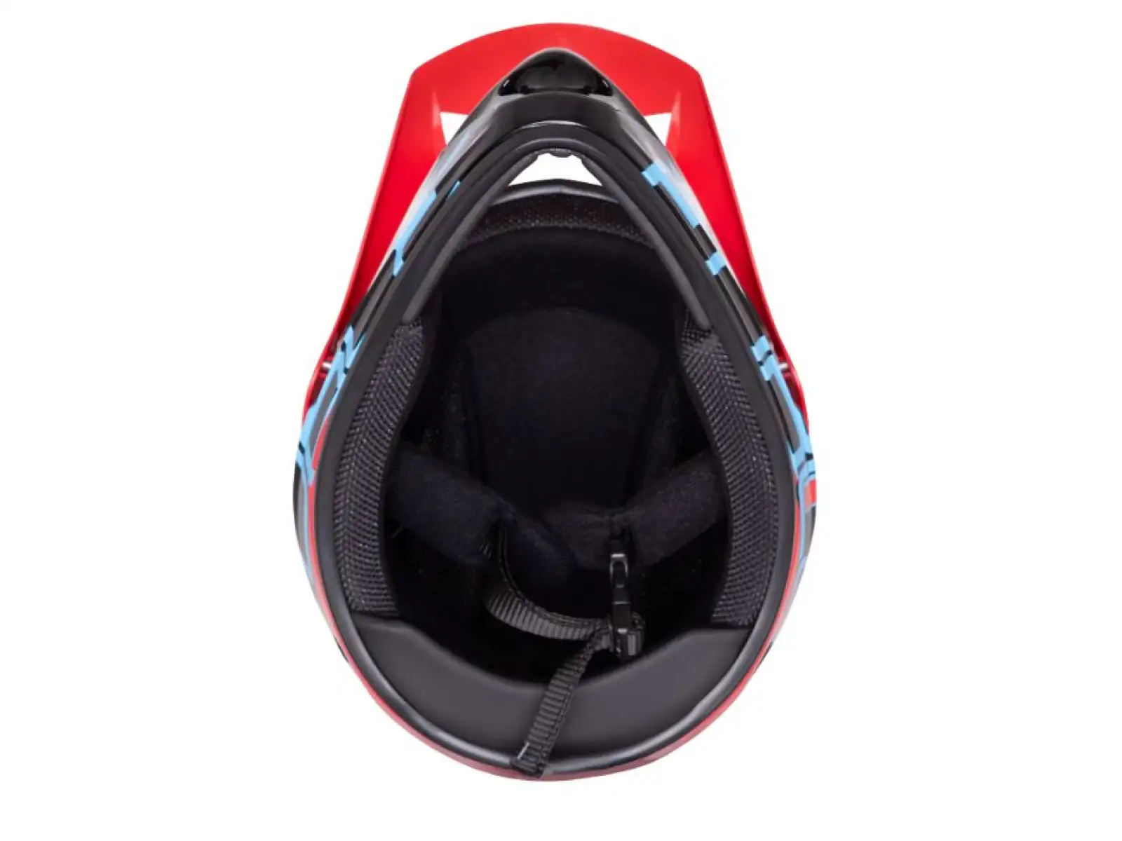 Force Tiger dowhnill kask czerwony/czarny/niebieski