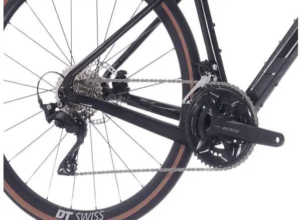 Rock Machine Lukk CR 80 gravel rower Gloss Metallic Black