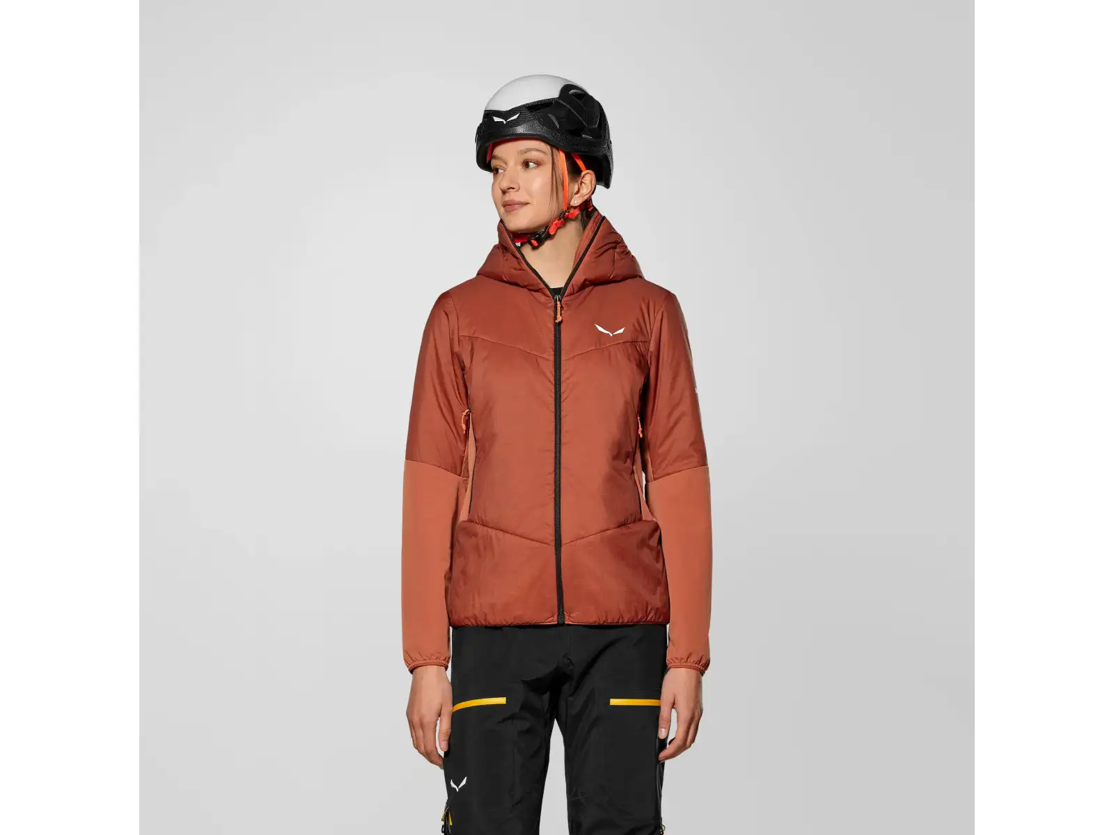 Salewa Ortles Hybrid TirolWool Air kurtka damska Etruscan Red