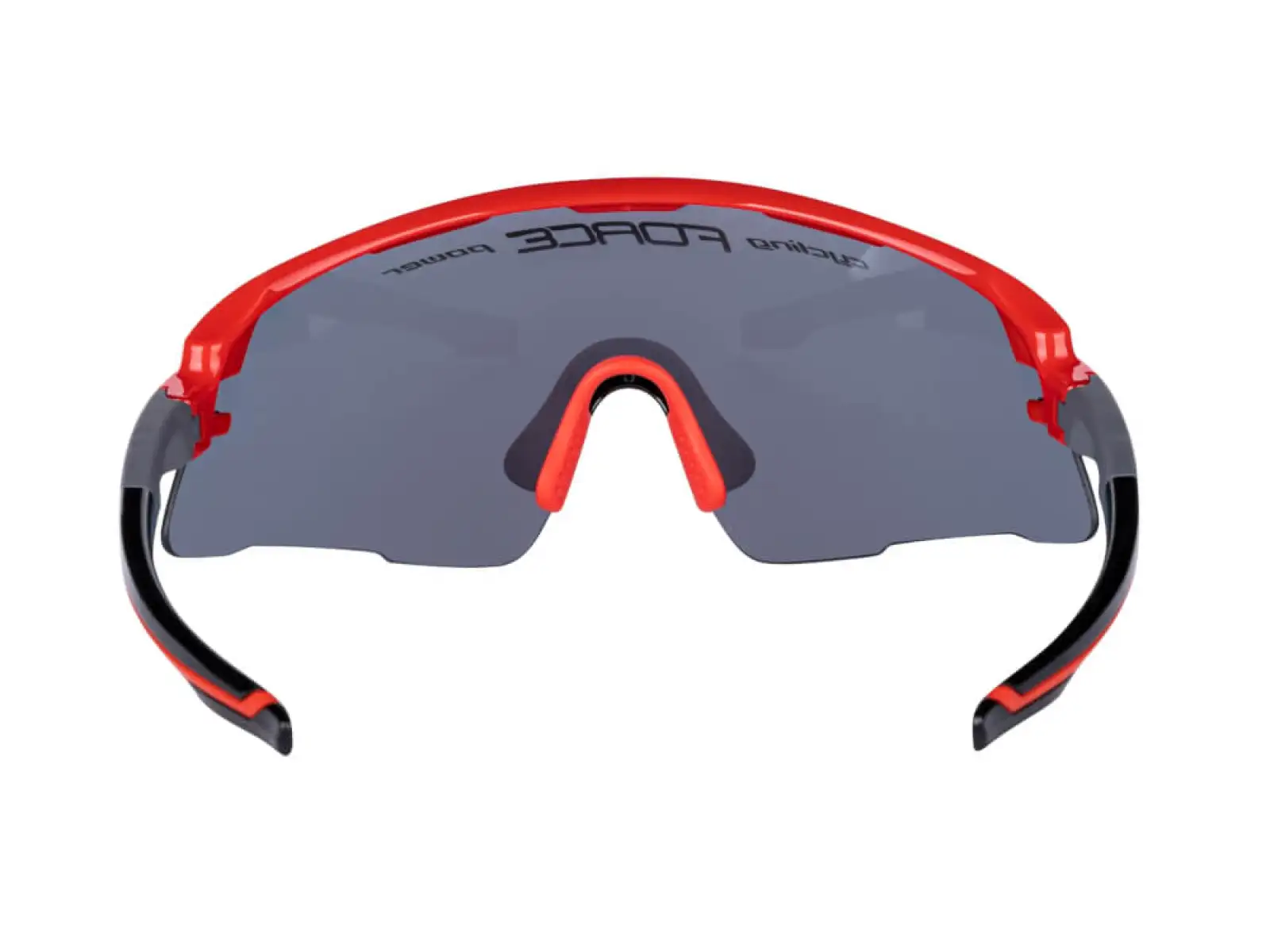 Force Ambient okulary rowerowe czerwona/szara, czerwone lustrzane szkła