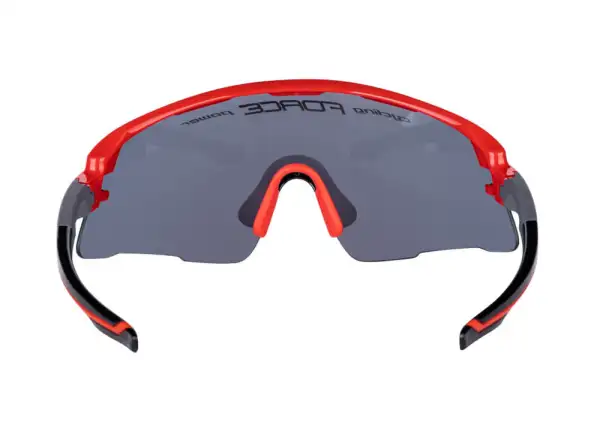Force Ambient okulary rowerowe czerwona/szara, czerwone lustrzane szkła