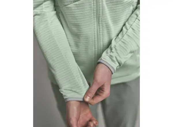 Ortovox Fleece Light Grid Hoody damska bluza Green Acid