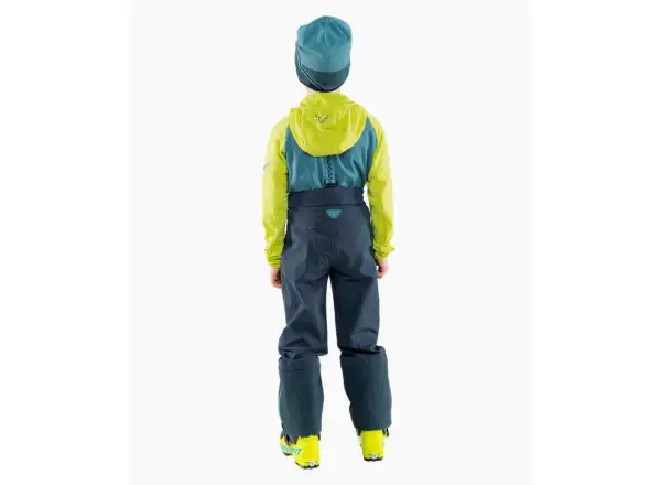 Dynafit Youngstar 3L dziecięce spodnie z szelkami Blueberry/Storm Blue