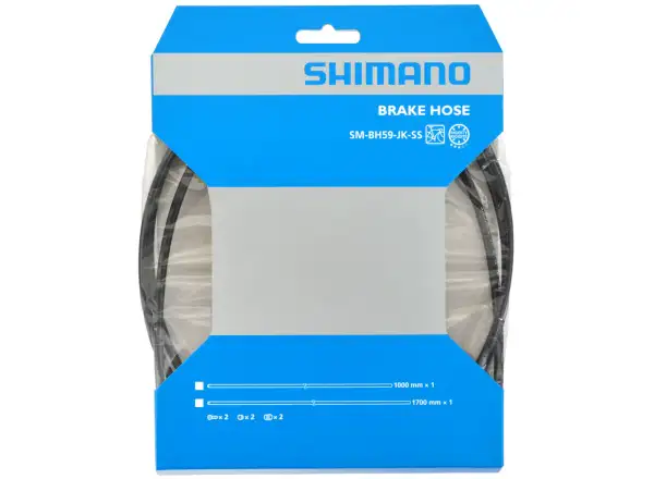 Shimano SM-BH59-JK-SS przewód hamulcowy szosowy 1000 mm prosty – prosty