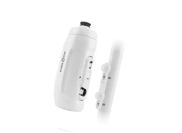 Fidlock Twist zestaw bidon 590 ml + baza na ramę Polar White