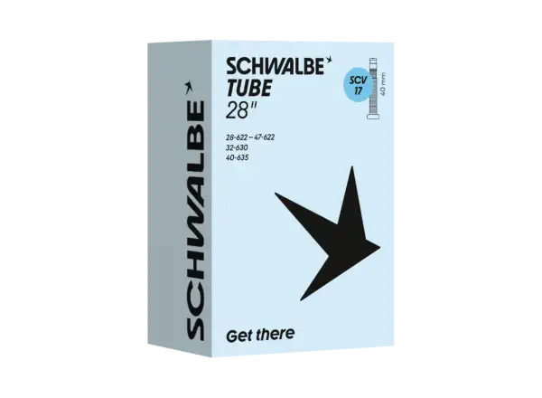 Schwalbe dętka trekkingowa 28-47/622 Clik zawór 40 mm
